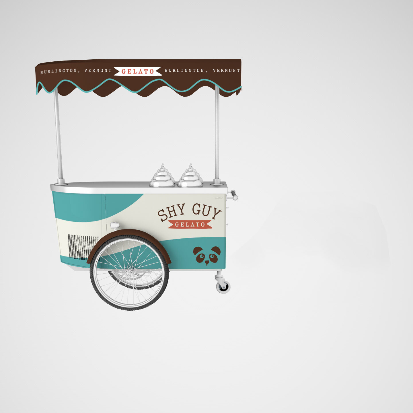 Shy Guy minimal Katerina ice cream cart