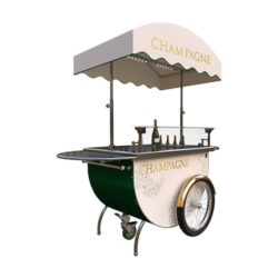 Luxury Champagne Cart by Tekne Italia