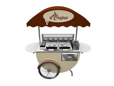 Crepes Cart luxury design food cart